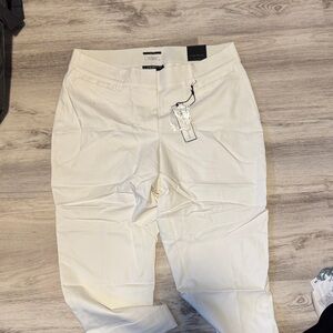 Lane Bryant Women's Cream Capris